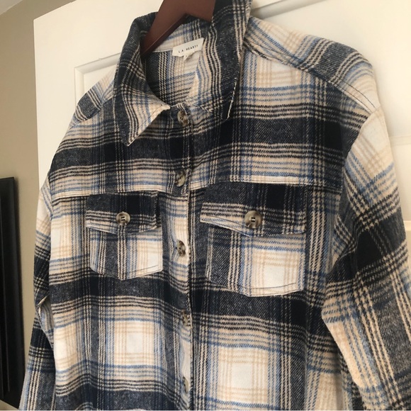 L.A. Hearts Boyfriend Shirt Flannel Shacket (Size XS/S) Pac Sun Worn once - Picture 7 of 12